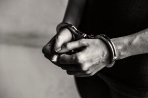 Preso em flagrante por um crime